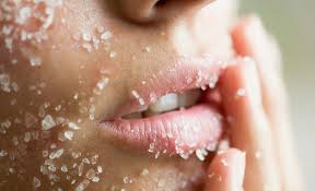 removing dead skin using baking soda
